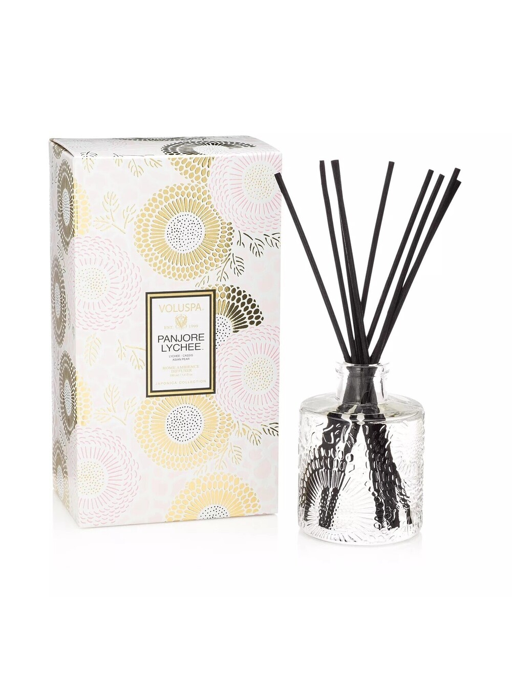 34$ Voluspa Panjore Lychee Reed Diffuser, 3.4 oz